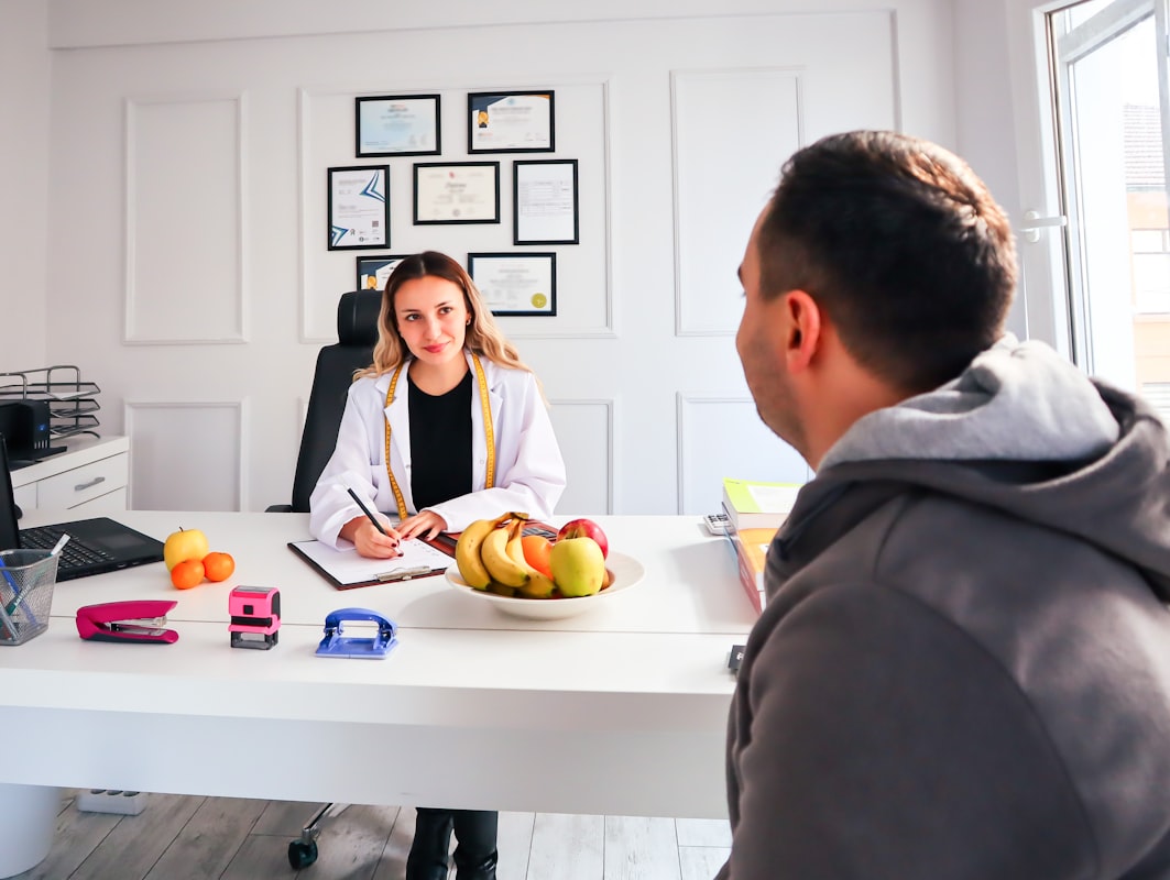 Estilo de vida saludable con alimentos nutritivos